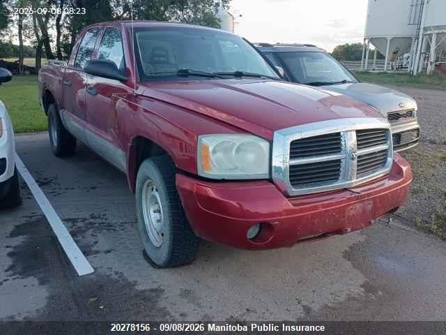 20278156 :رقم المزاد ، 1D7HW48K67S162542 vin ، 2007 Dodge Dakota Slt Quad Cab مزاد بيع