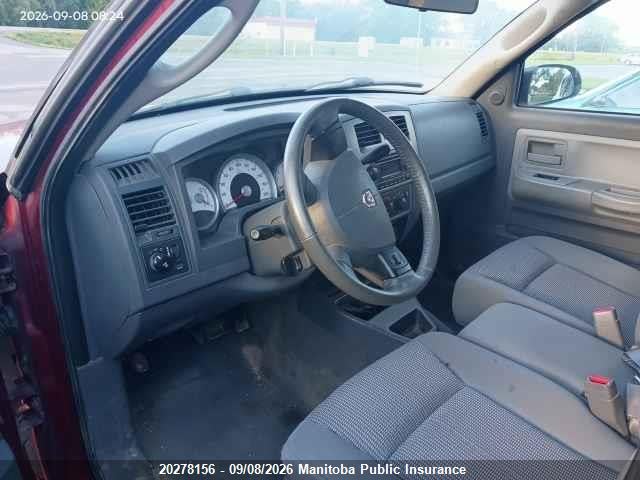 20278156 :رقم المزاد ، 1D7HW48K67S162542 vin ، 2007 Dodge Dakota Slt Quad Cab مزاد بيع