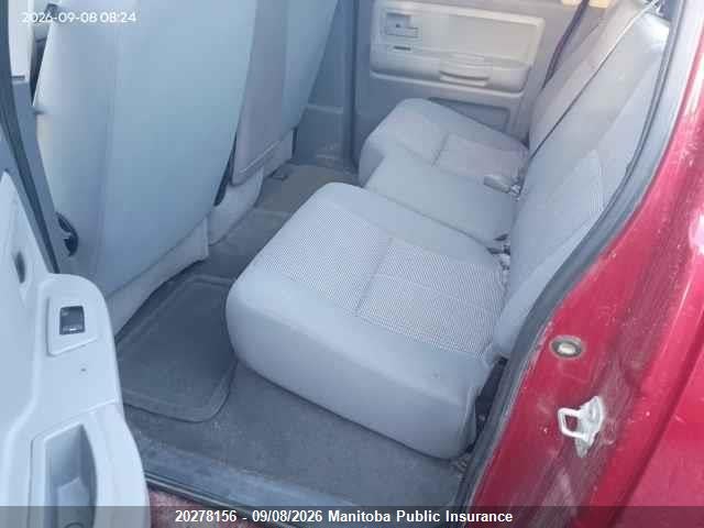20278156 :رقم المزاد ، 1D7HW48K67S162542 vin ، 2007 Dodge Dakota Slt Quad Cab مزاد بيع