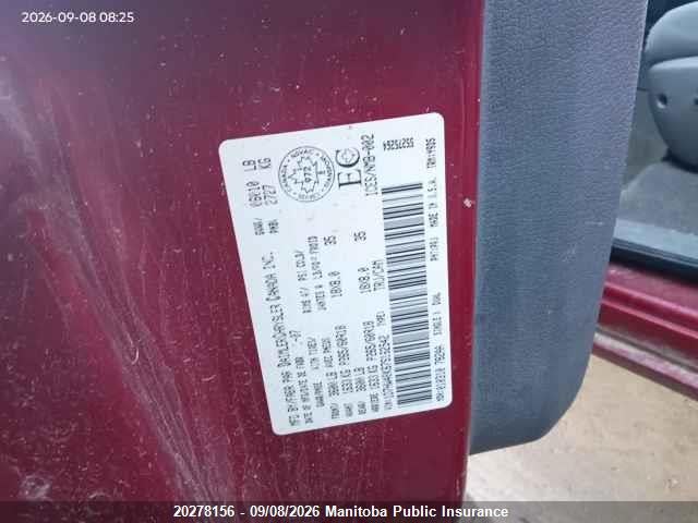 20278156 :رقم المزاد ، 1D7HW48K67S162542 vin ، 2007 Dodge Dakota Slt Quad Cab مزاد بيع