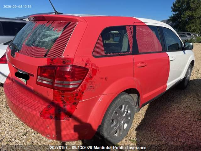 Aukcja sprzedaży 2017 Dodge Journey Se, vin: 3C4PDCAB0HT584385, numer aukcji: 20278157