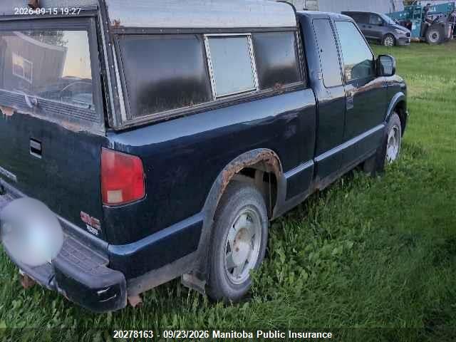 Aukcja sprzedaży 2002 Gmc Sonoma Ext Cab, vin: 1GTCS19W028107249, numer aukcji: 20278163