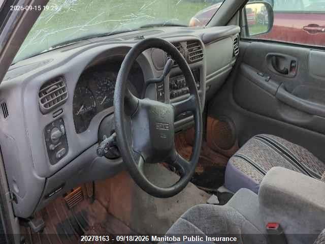 Aukcja sprzedaży 2002 Gmc Sonoma Ext Cab, vin: 1GTCS19W028107249, numer aukcji: 20278163