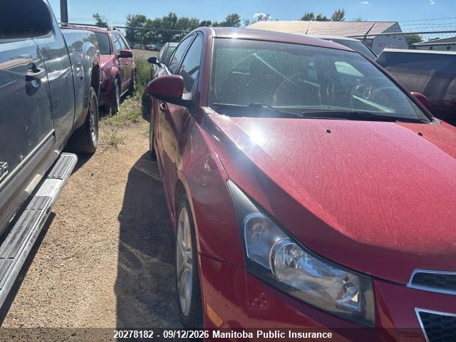 Aukcja sprzedaży 2013 Chevrolet Cruze Lt Turbo, vin: 1G1PF5SB0D7233777, numer aukcji: 20278182