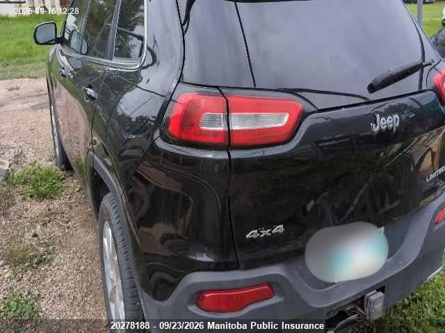 Jeep Cherokee Limited 2015 1C4PJMDS1FW752388 Image 3