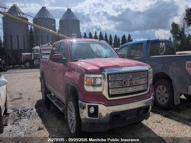 GMC Sierra 1500 Sle Crew Cab 2014 3GTU2UEC9EG345830 Image 2
