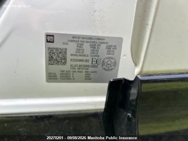 Aukcja sprzedaży 2024 Buick Envista St, vin: KL47LBE25RB148202, numer aukcji: 20278201