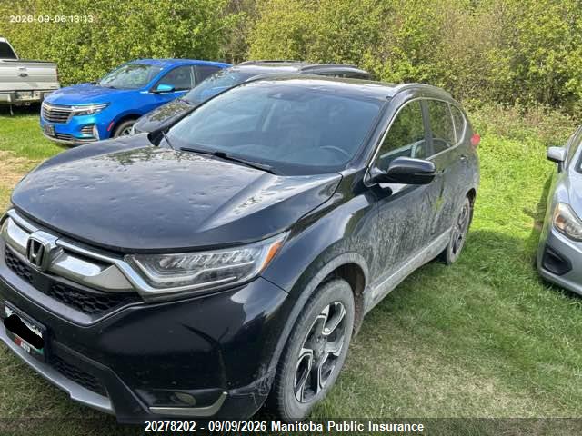 Honda Cr-v Touring 2017 2HKRW2H96HH123479 Image 2