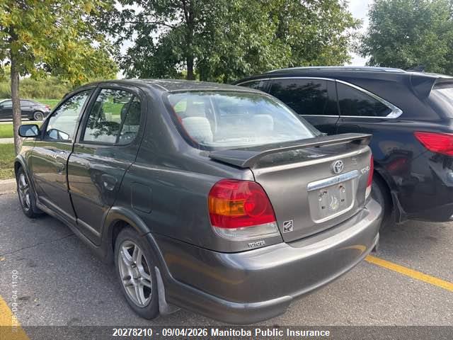 20278210 :رقم المزاد ، JTDBT123035052667 vin ، 2003 Toyota Echo مزاد بيع