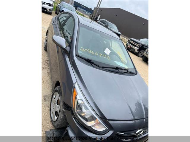 20278215 :رقم المزاد ، KMHCT4AE3GU087428 vin ، 2016 Hyundai Accent Se مزاد بيع