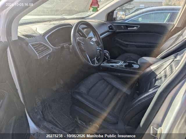 20278238 :رقم المزاد ، 2FMPK4J93GBB69267 vin ، 2016 Ford Edge Sel مزاد بيع