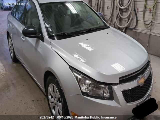 20278242 :رقم المزاد ، 1G1PL5SH4E7148472 vin ، 2014 Chevrolet Cruze Ls مزاد بيع