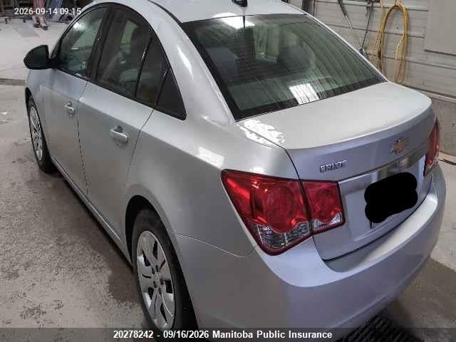 Aukcja sprzedaży 2014 Chevrolet Cruze Ls, vin: 1G1PL5SH4E7148472, numer aukcji: 20278242