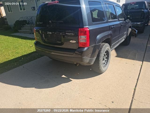 20278260 :رقم المزاد ، 1C4NJRAB5ED658579 vin ، 2014 Jeep Patriot Sport مزاد بيع