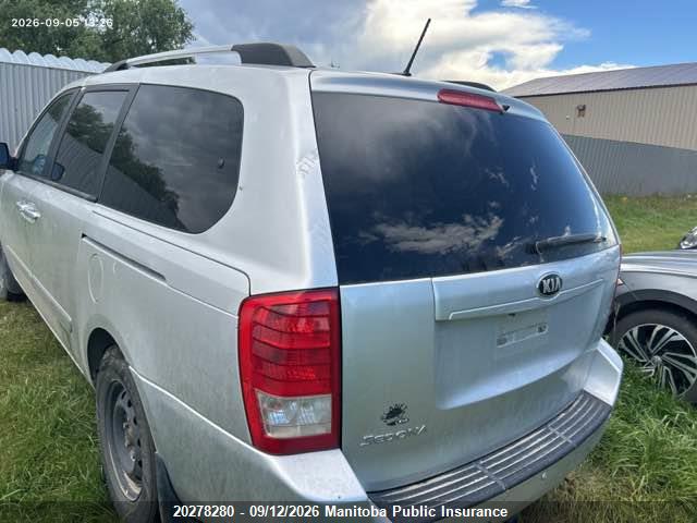 KIA SEDONA LX 2014 KNDMG4C7XE6539985 Image 3