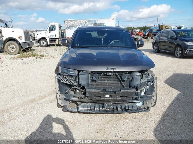 2020 Jeep Grand Cherokee Srt მანქანა იყიდება აუქციონზე, vin: 1C4RJFDJ8LC378709, აუქციონის ნომერი: 20278287