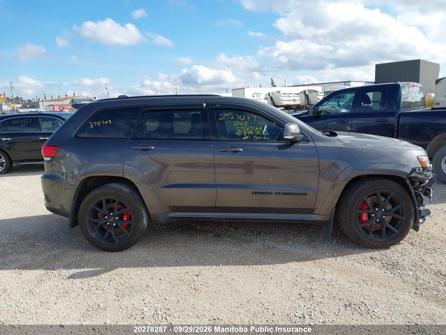 2020 Jeep Grand Cherokee Srt მანქანა იყიდება აუქციონზე, vin: 1C4RJFDJ8LC378709, აუქციონის ნომერი: 20278287