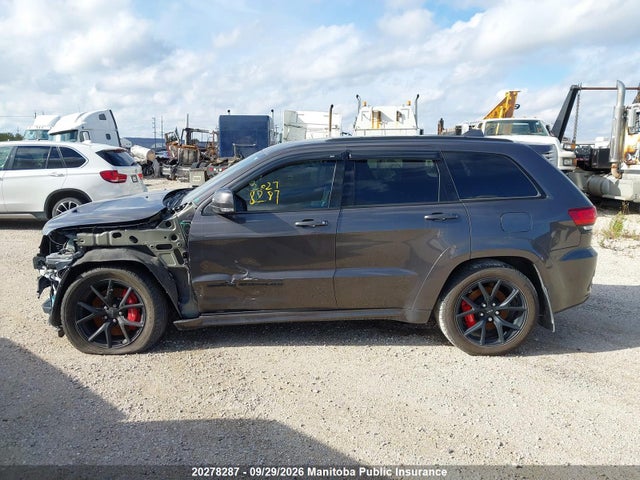 2020 Jeep Grand Cherokee Srt მანქანა იყიდება აუქციონზე, vin: 1C4RJFDJ8LC378709, აუქციონის ნომერი: 20278287