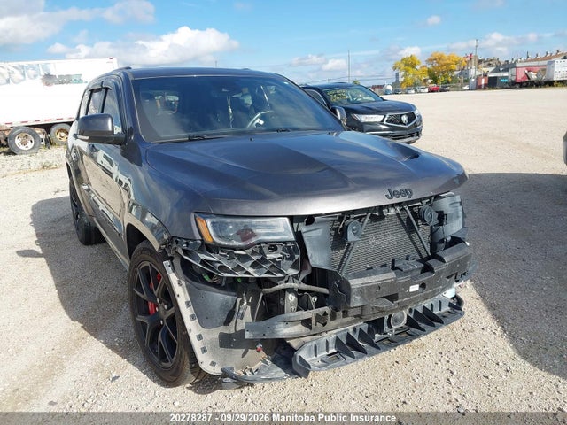 2020 Jeep Grand Cherokee Srt მანქანა იყიდება აუქციონზე, vin: 1C4RJFDJ8LC378709, აუქციონის ნომერი: 20278287