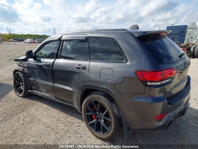 2020 Jeep Grand Cherokee Srt მანქანა იყიდება აუქციონზე, vin: 1C4RJFDJ8LC378709, აუქციონის ნომერი: 20278287