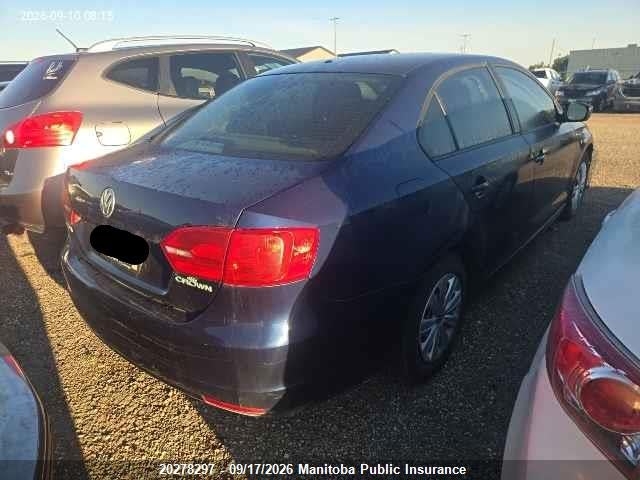 Продажа на аукционе авто 2013 Volkswagen Jetta 2.0, vin: 3VW2K7AJ1DM290221, номер лота: 20278297