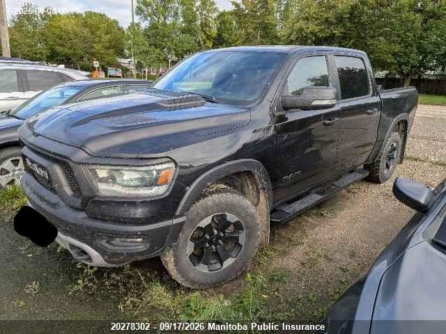 Dodge Ram 1500 Rebel Crew Cab 2022 1C6SRFLT4NN438125 Image 2