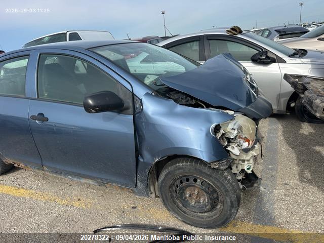 20278322 :رقم المزاد ، JTDBT923471156221 vin ، 2007 Toyota Yaris مزاد بيع