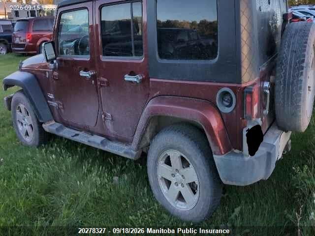 Продаж на аукціоні авто 2008 Jeep Wrangler Unlimited Sahara, vin: 1J4GA59188L506488, номер лоту: 20278327