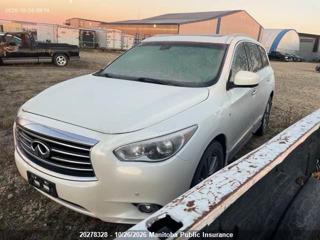 Auction sale of the 2015 Infiniti Qx60, vin: 5N1AL0MM6FC541937, lot number: 20278328