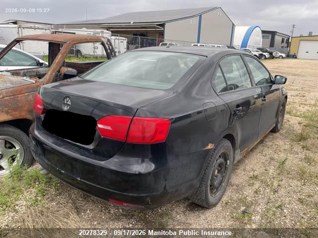 2011 Volkswagen Jetta 2.0 მანქანა იყიდება აუქციონზე, vin: 3VW2K7AJ6BM383085, აუქციონის ნომერი: 20278329