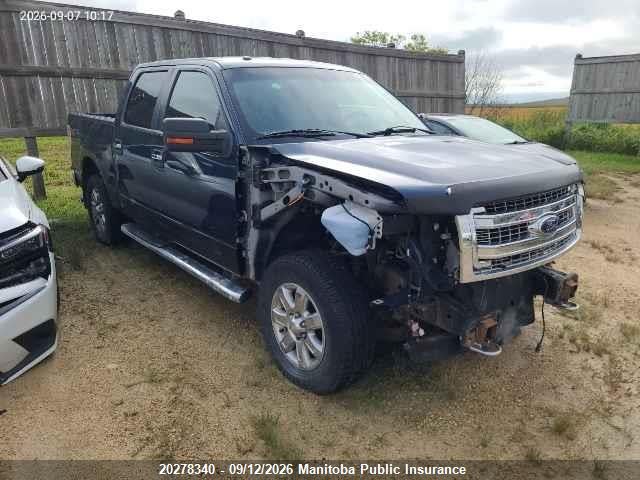 2013 Ford F150 Xlt Supercrew მანქანა იყიდება აუქციონზე, vin: 1FTFW1EF5DFA96173, აუქციონის ნომერი: 20278340