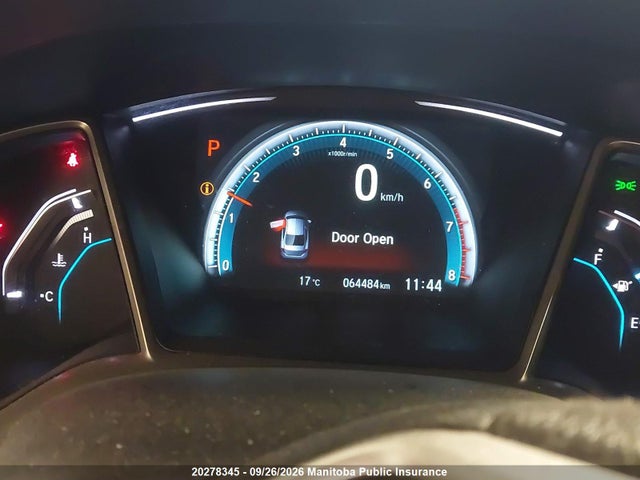 Honda CIVIC EX 2018 2HGFC2F89JH010616 Image 15
