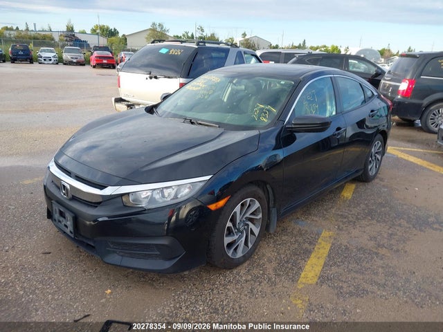 2016 Honda Civic Ex მანქანა იყიდება აუქციონზე, vin: 2HGFC2F75GH001489, აუქციონის ნომერი: 20278354