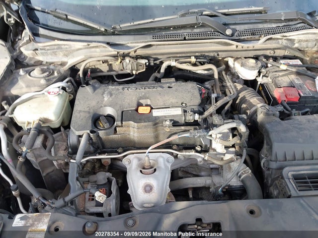 2016 Honda Civic Ex მანქანა იყიდება აუქციონზე, vin: 2HGFC2F75GH001489, აუქციონის ნომერი: 20278354