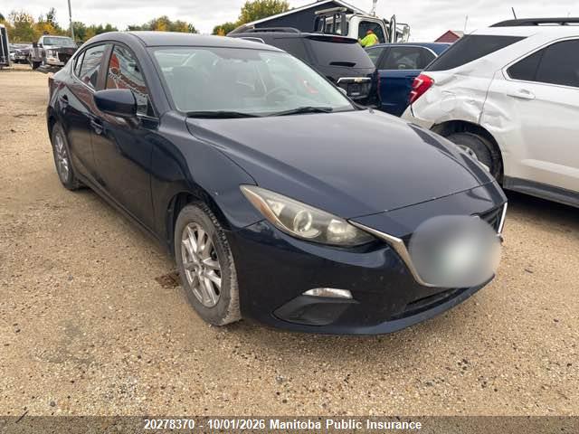 Продаж на аукціоні авто 2014 Mazda Mazda3 Gs Sky, vin: JM1BM1V78E1105296, номер лоту: 20278370