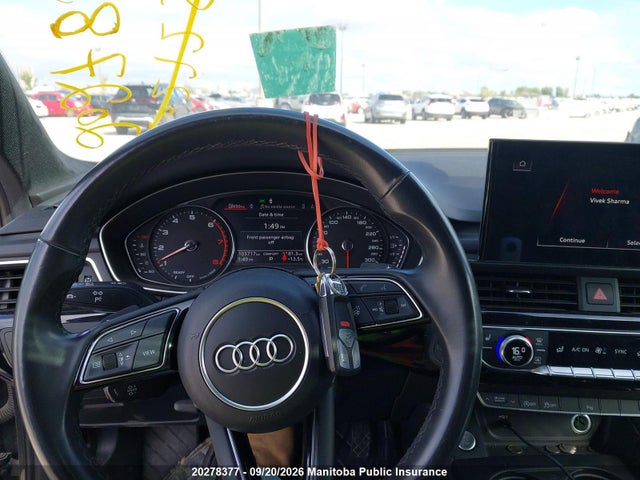 20278377 :رقم المزاد ، WAUABAF46NN000672 vin ، 2022 Audi A4 Komfort 40 2.0 Tfsi Quattro مزاد بيع