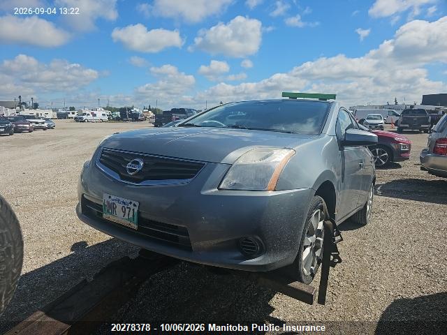 Aukcja sprzedaży 2011 Nissan Sentra 2.0 S, vin: 3N1AB6AP1BL698379, numer aukcji: 20278378