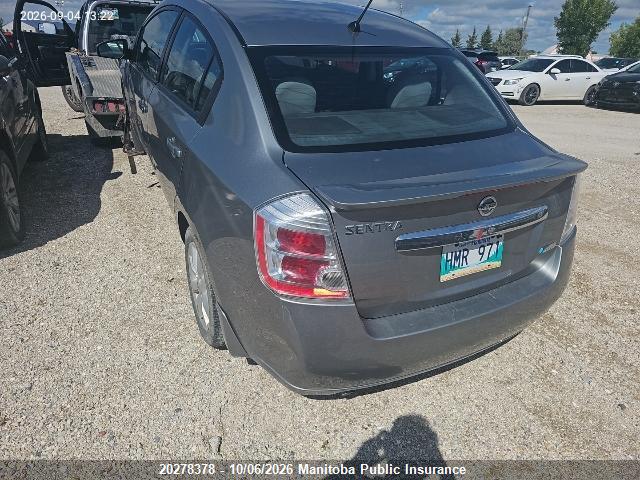 Aukcja sprzedaży 2011 Nissan Sentra 2.0 S, vin: 3N1AB6AP1BL698379, numer aukcji: 20278378