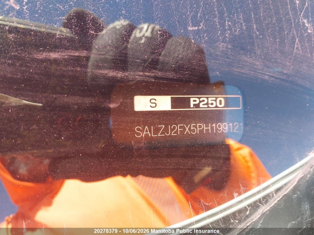 2023 Land Rover Range Rover Evoque S P250 მანქანა იყიდება აუქციონზე, vin: SALZJ2FX5PH199121, აუქციონის ნომერი: 20278379