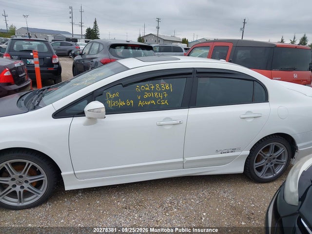 Aukcja sprzedaży 2009 Acura Csx, vin: 2HHFD56719H201847, numer aukcji: 20278381