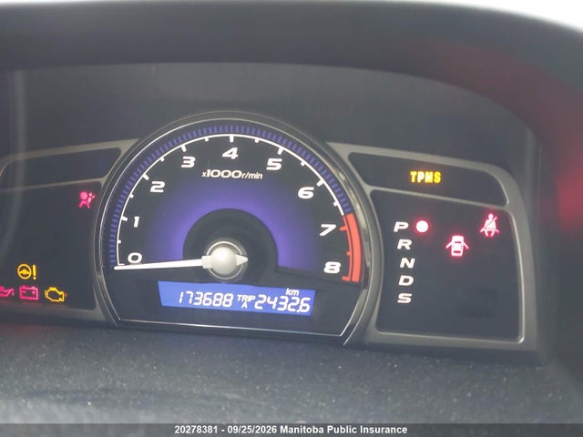 Aukcja sprzedaży 2009 Acura Csx, vin: 2HHFD56719H201847, numer aukcji: 20278381