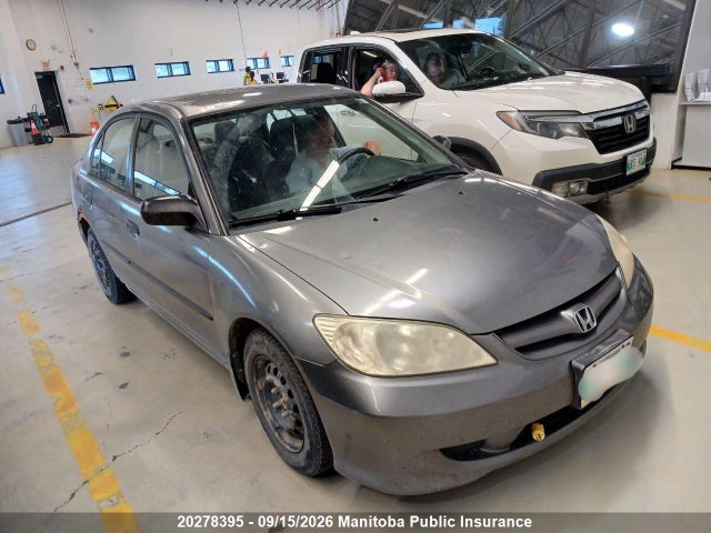 Auction sale of the 2005 Honda Civic Se, vin: 2HGES163X5H044583, lot number: 20278395