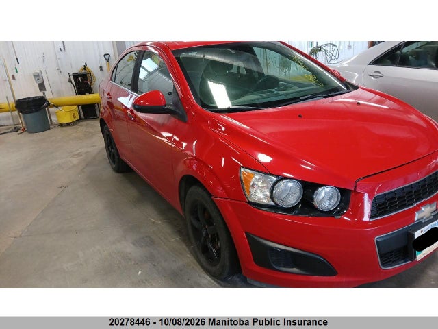 Продажа на аукционе авто 2013 Chevrolet Sonic Lt, vin: 1G1JC5EH6D4234500, номер лота: 20278446