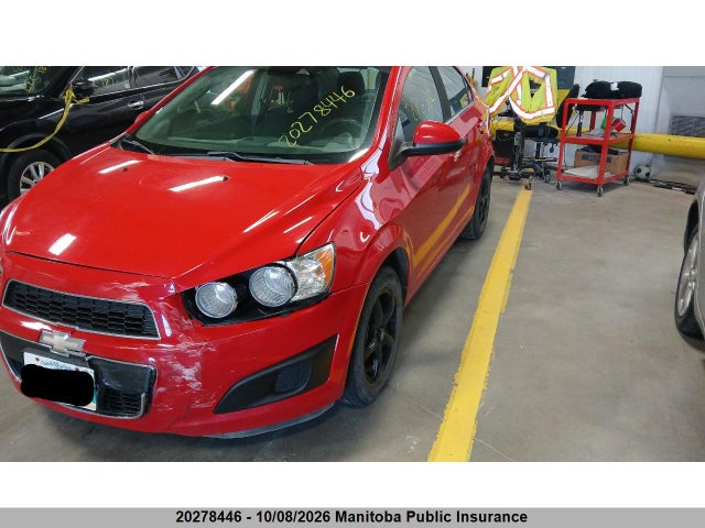 Продажа на аукционе авто 2013 Chevrolet Sonic Lt, vin: 1G1JC5EH6D4234500, номер лота: 20278446