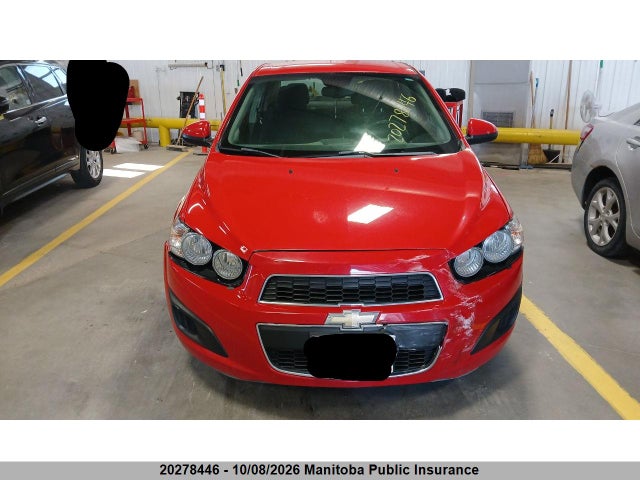 Продажа на аукционе авто 2013 Chevrolet Sonic Lt, vin: 1G1JC5EH6D4234500, номер лота: 20278446