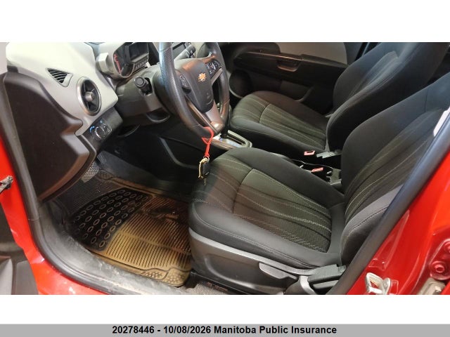 Продажа на аукционе авто 2013 Chevrolet Sonic Lt, vin: 1G1JC5EH6D4234500, номер лота: 20278446