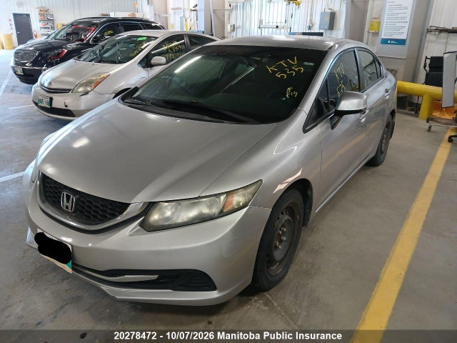 20278472 :رقم المزاد ، 2HGFB2F40DH101102 vin ، 2013 Honda Civic Lx مزاد بيع