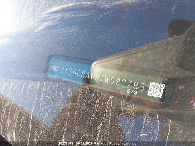 20278493 :رقم المزاد ، 2T36CRAV8TW082785 vin ، 2026 Toyota Rav4 Limited Hev مزاد بيع