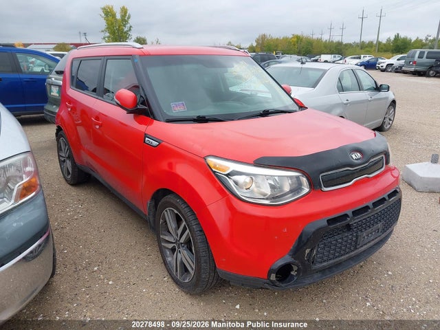 2016 Kia Soul Sx მანქანა იყიდება აუქციონზე, vin: KNDJX3A56G7863933, აუქციონის ნომერი: 20278498