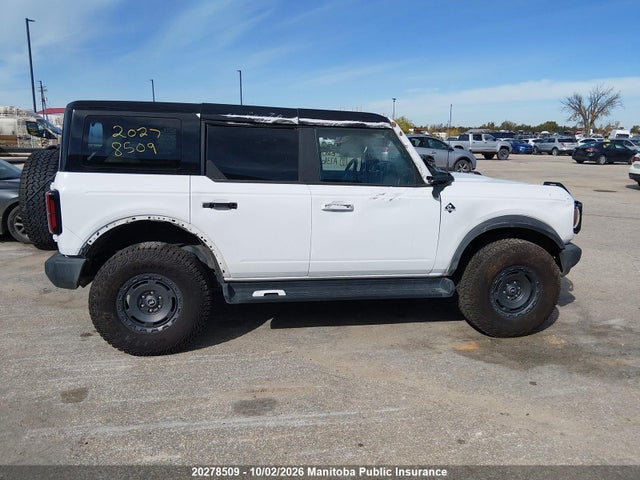 Aukcja sprzedaży 2025 Ford Bronco Outer Banks, vin: 1FMEE8BP3SLA73635, numer aukcji: 20278509